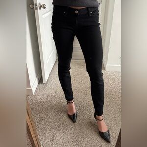 Paige verdugo ultra skinny jeans - black